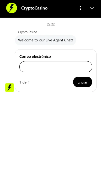 cryptocasino soporte